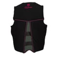 thumbnail image 2 of O'Brien Women's Flex V-Back Neo SPARK (Black/Pink Floral) -XS (28"-32"), 2 of 2