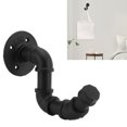 thumbnail image 4 of Hanging Clothes Hook, Wall Mounted Clothes Hanging Rack Retro Assembly Needed Water Pipe Design Elegant  for Clothes Shop, 4 of 8