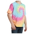 thumbnail image 4 of Yellow Rooster Male T-Shirts Little Boys Tie-Dye Pastel Rainbow XL, 4 of 6