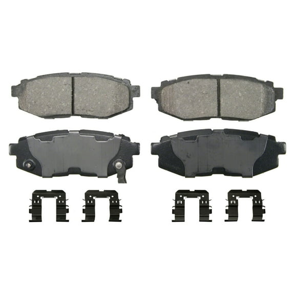 Wagner QuickStop ZD1124 Ceramic Disc Brake Pad Set Fits select: 2014-2018 SUBARU FORESTER, 2010-2014 SUBARU OUTBACK