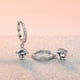 thumbnail image 5 of Luz Accesorios Pequeños Pendientes de moda Temperamento Pendientes Cute Zircon Pendientes de las mujeres, 5 of 6