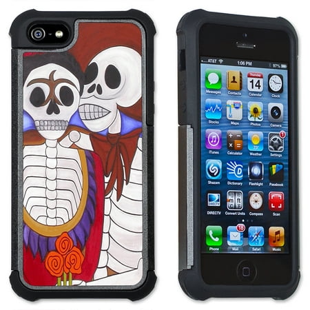 Apple iPhone 6 Plus / iPhone 6S Plus Cell Phone Case / Cover with Cushioned Corners - Day of the Dead - El Gran Amor