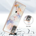 thumbnail image 6 of TECH CIRCLE Stylish Case for Samsung Galaxy S23 (6.1") - Premium TPU/PU Leather Phone Case [Built-in Wallet Feature] Lightweight Cute Marble Durable Cover, Colorful, 6 of 6