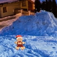 thumbnail image 4 of Dazzle Bright Christmas Outdoor Decorations, 2-Piece Lighted 2D Gingerbread Man, Pre-Lit Light Up Gingerbread Man Yard Display, 4 of 8