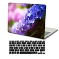 thumbnail image 1 of KSK KAISHEK Hard Case Only Compatible Newest MacBook Air 13 inch with Retina Display & Touch ID USB Type-C + Black Keyboard Cover Model: A1932/A2179/A2337 m1 (Purple series 0052), 1 of 5