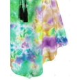 thumbnail image 4 of Tallo de talla de tinte de tinte de tinte de cordones Rosegal Camisetas sin mangas de talla grande, 4 of 5