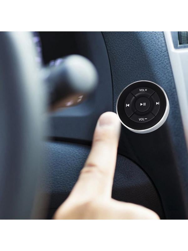 Car Bluetooth Media Button Steering Wheel Remote Control for iPhone Android 