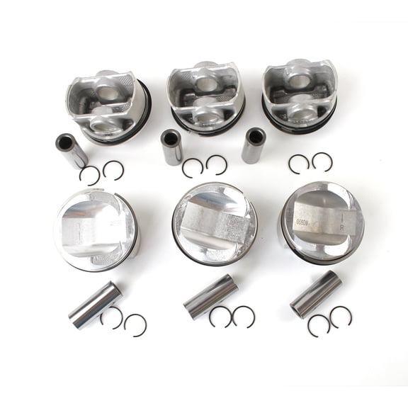 HIRINTOL 3.0T Piston Assembly&Piston Ring Fit For VW Touareg AUDI A6 Q7 06E107066DM