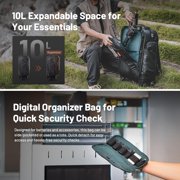 PGYTECH 2-in-1 Roller Camera Backpack Rolling Luggage Case for DSLR Cameras Lenses Tripod with Rain Cover