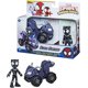 thumbnail image 4 of Figura de acción Marvel Spidey y sus increíbles amigos Hasbro Black Panther y vehículo patrullero, 4 of 22