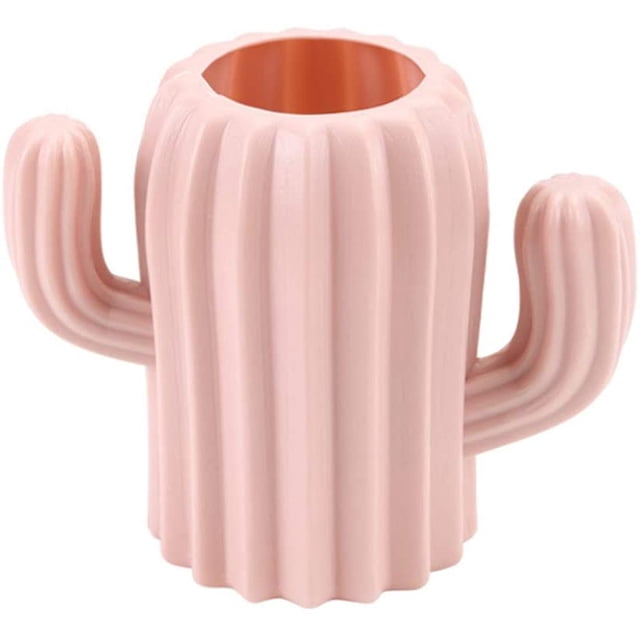 Portalápices, soporte para bolígrafos de papelería con forma de Cactus, organizador de escritorio, soporte para brochas de maquillaje, organizador divertido para oficina en casa para escritorio Xemadio WL-00137-3