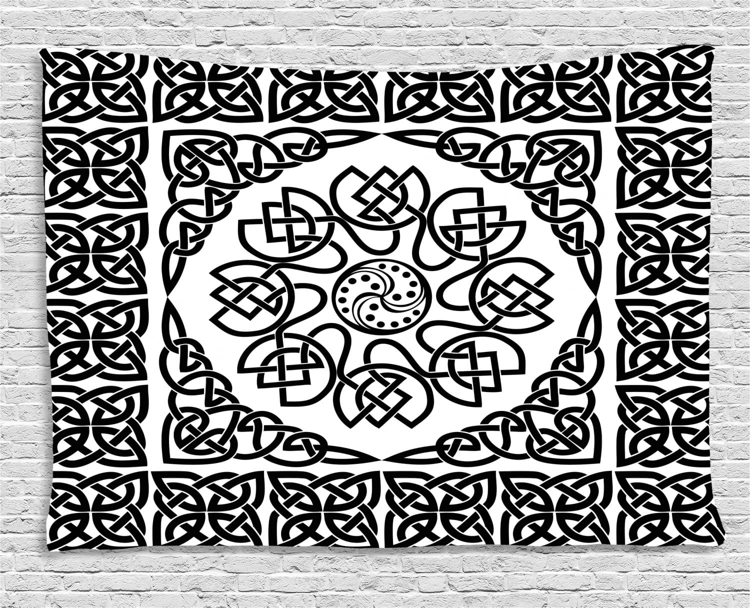 Celtic Tapestry, Filigree Style Endless Celtic Knot Pattern with