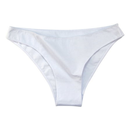 

Women’s Plus Size Underwear Ladies Sexy Lace Low Waisted Panties Soft Full Breathable Solid Color Cotton Brief For Women 6-Pack
