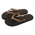 thumbnail image 4 of Gtoiithly Men's Waterproof Flip Flop Sandals Fashionable and Versatile Flip-Flop Beach Non- Slippers for Indoors Backyard and Outdoors Grey S, 4 of 4
