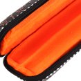 thumbnail image 3 of LOLIPPYY 1Pcs Flute Carrier Wind Instrument Storage Case Coffee Travel-friendly For Musicians, 3 of 8