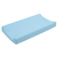 thumbnail image 3 of Breathable Muslin Cotton Baby Changing Pad Cover - Elastic Straps, Machine Washable, Soft Table Cover for Nursery, 3 of 8