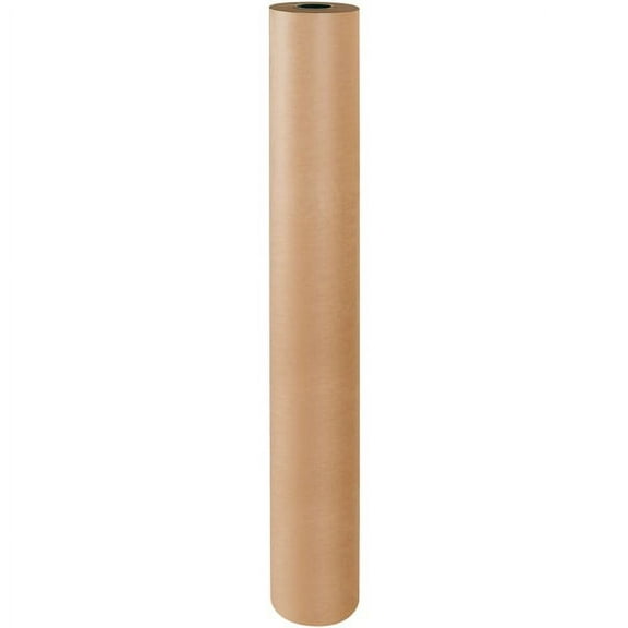 Office Depot® Brand Poly-Coated Kraft Paper, Roll, 60" x 600', Kraft
