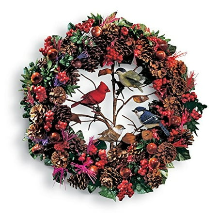fiber optic woodland christmas bird wreath walmart com fiber optic woodland christmas bird wreath walmart com