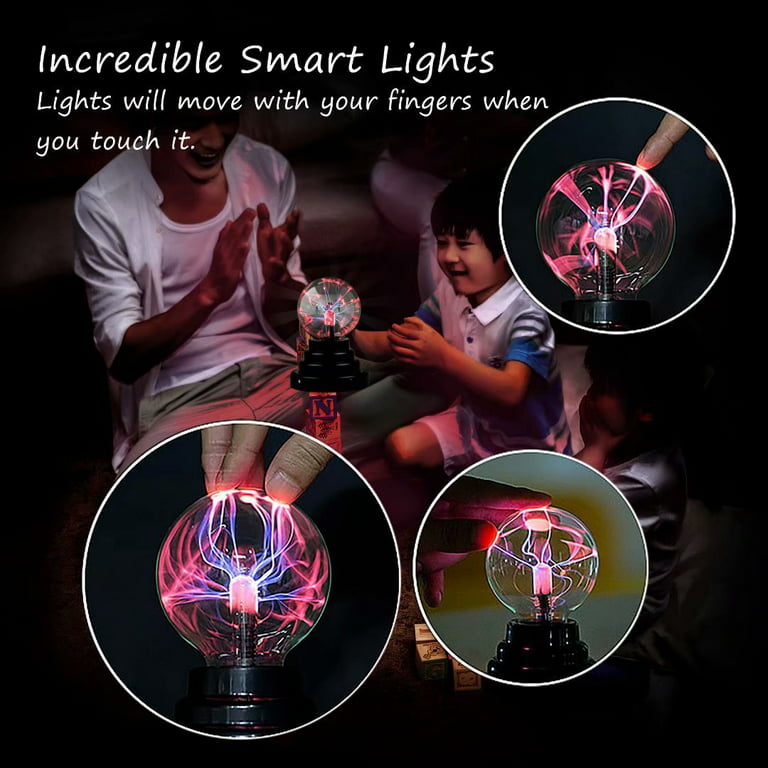 Plasma Ball/light/lamp Touch Sensitive Usb Powered Magic - Temu