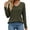 Army Green, variant on qucoqpe Womens Fall Tops Casual Solid Crewneck Long Sleeve Tunic Pullover Sweatshirts