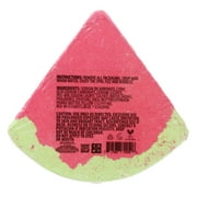 (4 pack) Onyx Bathhouse Watermelon Splash 4 oz Shaped Bath Bomb, Red, Green