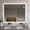 Clear + Glass + Modern+4, variant on LIANGKA Vanity Desk with Chair and Hair Dryer Holder 3 Drawers Makeup Table 3 Color Adjustable Lighted Mirror White