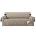 thumbnail image 2 of Pet Month Deals!Reversible Quilted Sofa Cover,Non-Slip Sofa Slipcover,Waterproof 3 Cushion Couch Sofa Slipcover Cover Furniture Protector,Washable Couch Cover and Elastic Straps for Kids,Dogs,Pets, 2 of 8