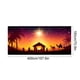 thumbnail image 3 of Uuiauoio Christmas Garage Banner Polyester Holiday Decorations Large Outdoor Indoor Party Backdrop Festive Scene Door Wall Hanging for Xmas New Year Seasonal Celebration, 3 of 6