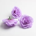 thumbnail image 3 of 10 Uds 7 cm flores de seda artificial cabezas de rosas para la decoración Púrpura Sunnimix Cabeza de flor artificial, 3 of 8