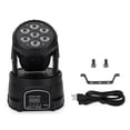 thumbnail image 3 of Motor Genic 7 x10W Moving Head Stage Light 70W 7 LED RGBW DMX DJ Disco Stage Party Lighting, 3 of 16