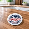 thumbnail image 6 of Current 250th Anniversary of America Round Ornament with hanging string, 2-3/4" diameter, Great as holiday décor or as a gift, 6 of 6