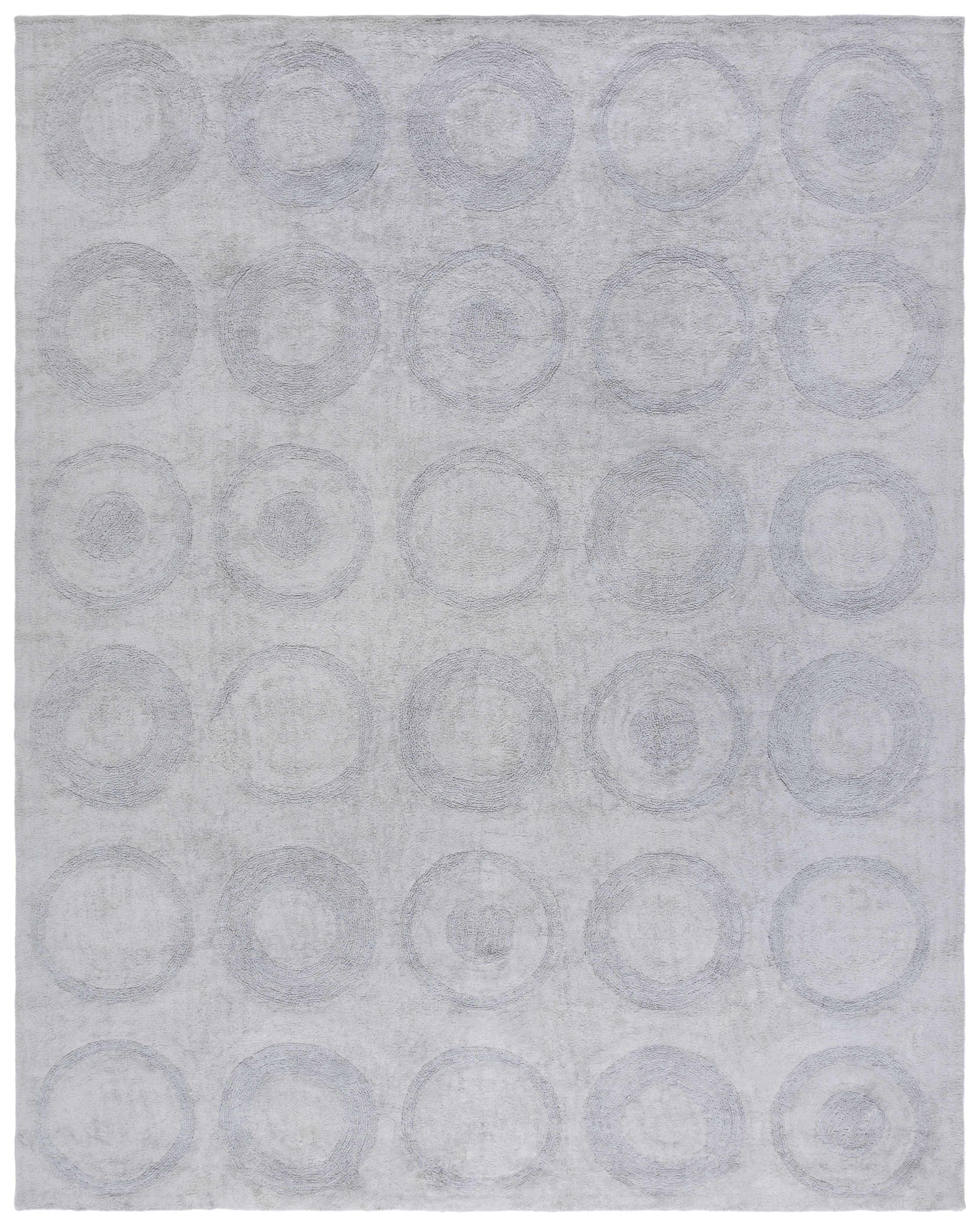 Safavieh Easy Care 8'-0" x 10'-0" Cotton Hand Woven Rug in Gray