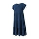thumbnail image 4 of Lucakuins Mujeres Casual Plisado Vestido Corto, Adultos Primavera Color Sólido Cuello Redondo Manga Corta Mini Vestido Lucakuins moda, 4 of 9