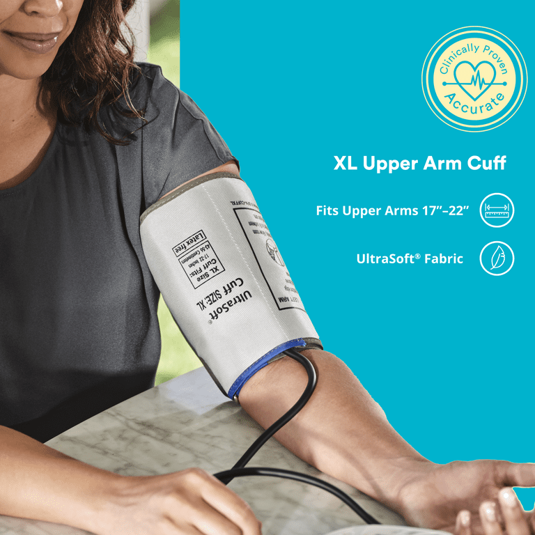UltraSoft Extra-Large Blood Pressure Upper Arm Cuff - Homedics