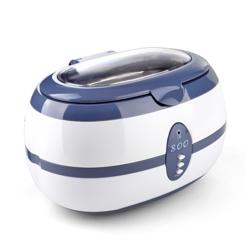 Ultrasonic Jewelry Cleaner Eyeglass Sonic Cleaner Machine /w Heater
