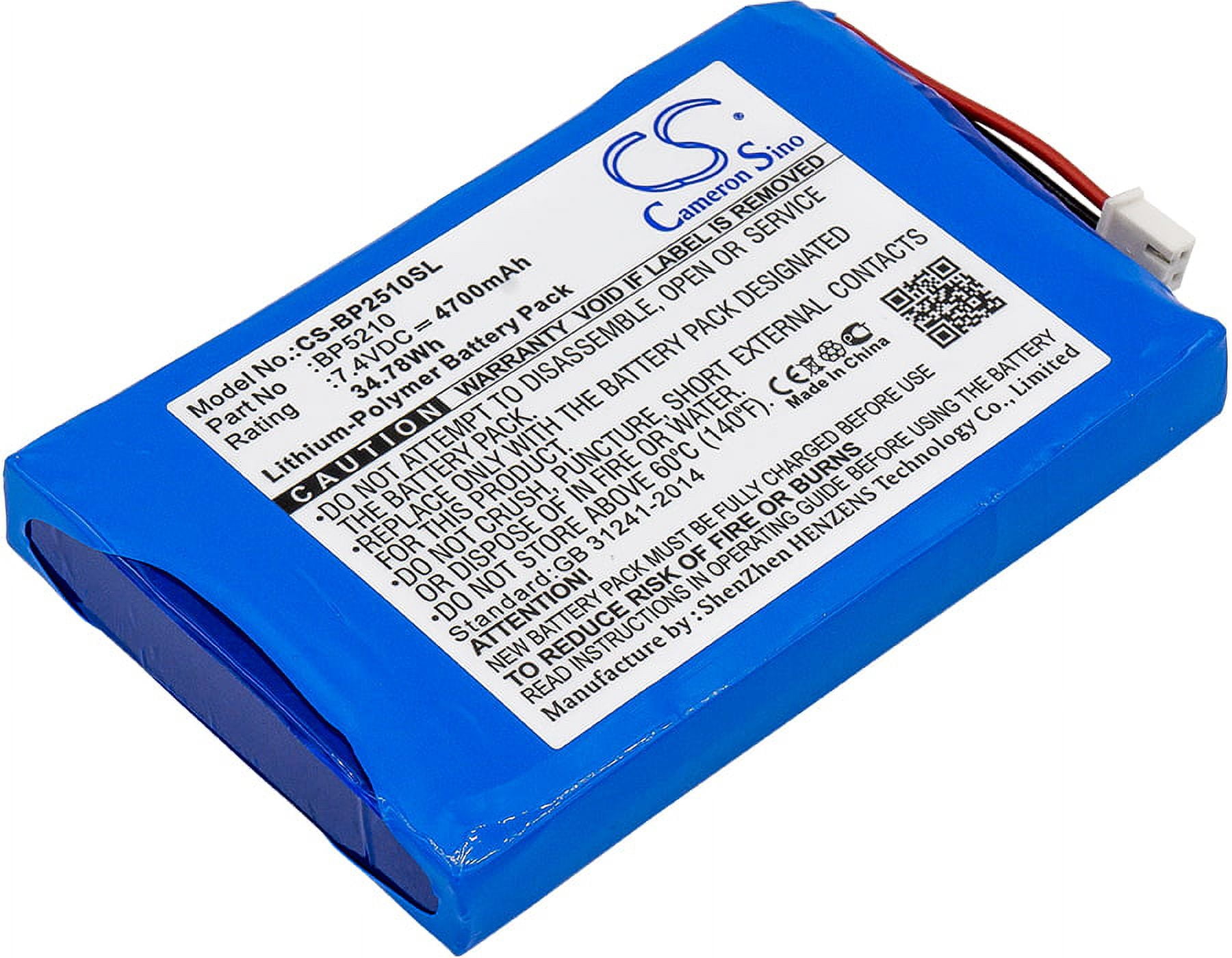 4700mAh BK Precision BP5210 Battery for 2512 Oscilloscopes 2512 2511 2510 2510 Oscilloscopes 2516 2515
