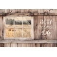 thumbnail image 2 of Deiter, Lori 14x11 Black Ornate Wood Framed with Double Matting Museum Art Print Titled - Enjoy the Simple Life, 2 of 4