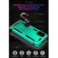 thumbnail image 4 of Compatible with Galaxy A51 5G Case,[Not Fit Galaxy A51 4G Version] [Military Grade] Ring Car Mount Kickstand Hybrid Hard PC Soft TPU Shockproof Protective Case for Samsung Galaxy A51 5G (Teal), 4 of 7