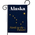 thumbnail image 2 of Breeze Decor 58135 States Alaska 2-Sided Impression Garden Flag - 13 x 18.5 in., 2 of 2