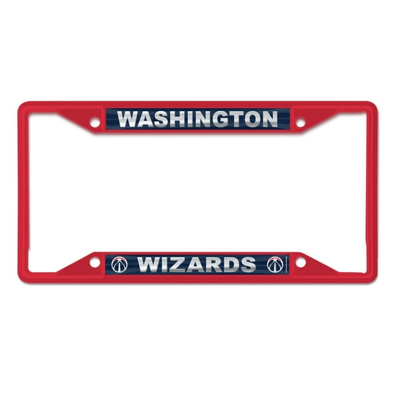 WinCraft Washington Wizards Chrome Color License Plate Frame