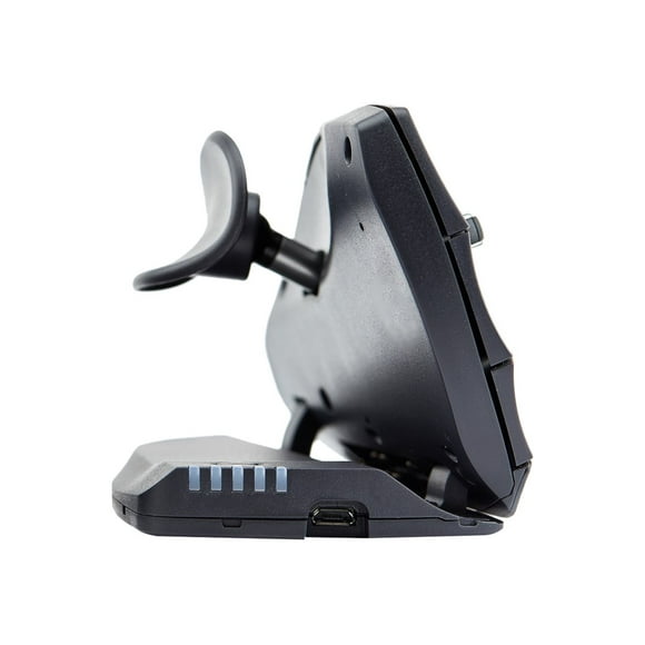 Contour Unimouse - Mouse - ergonomic - left-handed - infrared - 7 buttons - wireless - 2.4 GHz - USB wireless receiver - slate