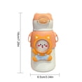 thumbnail image 1 of Termo 520ml taza aislada 316 botella de agua de acero inoxidable frascos de vacío regalo (naranja) JShteea Libre de BPA, 1 of 8