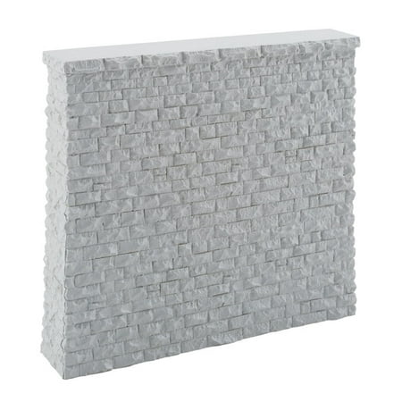 - Walthers HO Scale Double-Track Railroad Bridge Stone Pier - Resin Casting