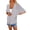 Light Heather Gray, variant on Zeagoo Womens Lightweight Cardigan Short Sleeve Cardigans Open Front Beach Coverup