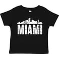 thumbnail image 3 of Inktastic Miami Skyline Grunge Boys or Girls Toddler T-Shirt, 3 of 5