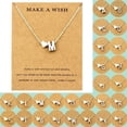 thumbnail image 1 of Collar De Cadena De Suéter De 26 Letras Colgantes De Corazón De Amor Para Mujeres Collier Amantes De Regalo Gargantilla Colgante Regalos Joyería De Amistad Gao Jiahui unisex, 1 of 1