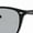 Shiny Black/Light Grey, variant on Ray-Ban Rb4258f Asian Fit Square Sunglasses