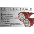 thumbnail image 2 of ICBEAMER Red T15 906 579 901 908 9 LED Super Bright 9-SMD LED Parking Light Bulbs [2 Pairs], 2 of 7