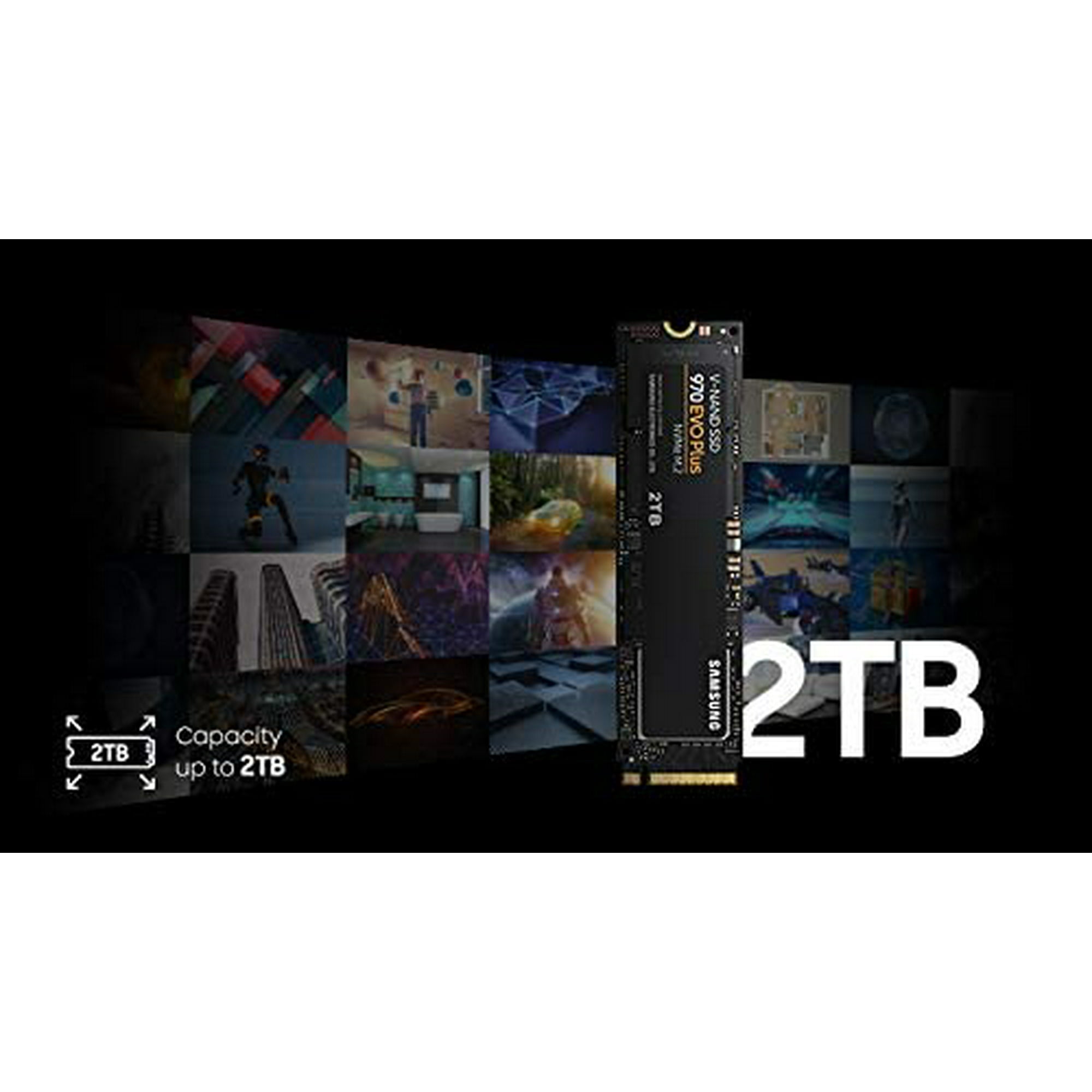 Samsung 970 EVO Plus 500GB NVMe M.2 Internal SSD (MZ-V7S500/AM