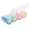 thumbnail image 1 of Rodillo de pelusa lavable y pegajoso reutilizable, cepillo quitapelos para perros y gatos, para ropa, pelos, asientos de coche (color: 4 piezas), 1 of 5